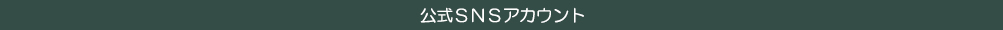 公式SNSアカウント